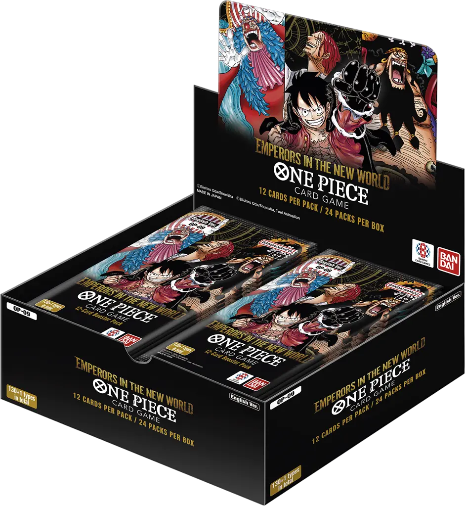 One Piece - Emperors in the new world - Display de 24 boosters [OP09] One Piece