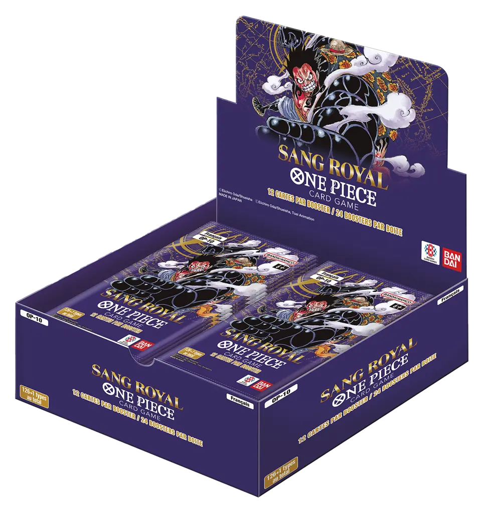One Piece - Sang Royal - Display de 24 boosters [OP10] One Piece