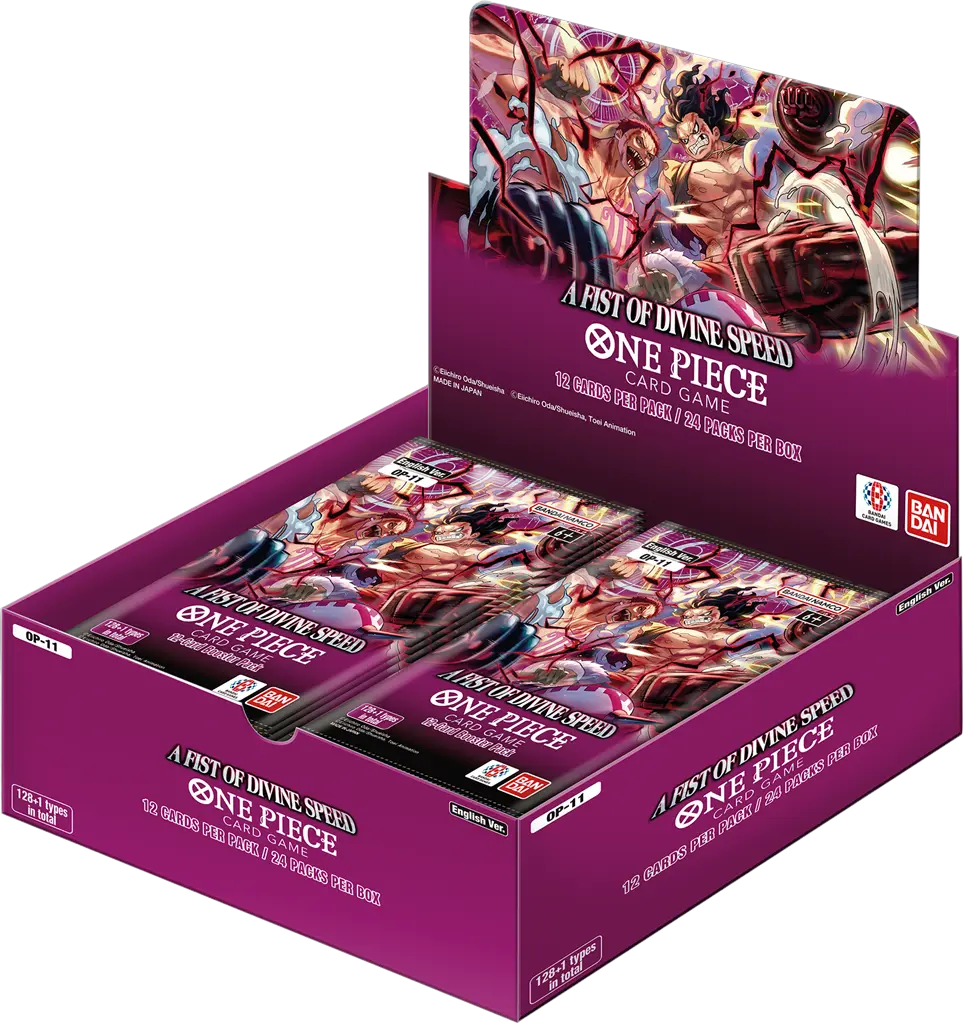 One Piece - A fist of divine speed - Display de 24 boosters [OP11] One Piece