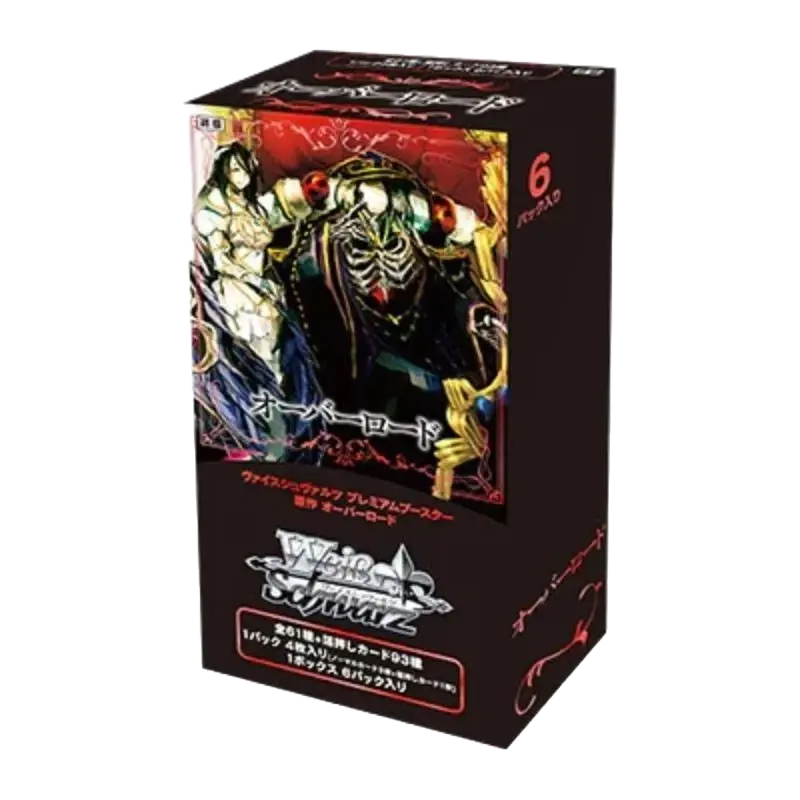 Weiss Schwarz - Overlord - Box Premium 6 boosters (Japonais) Cardaris